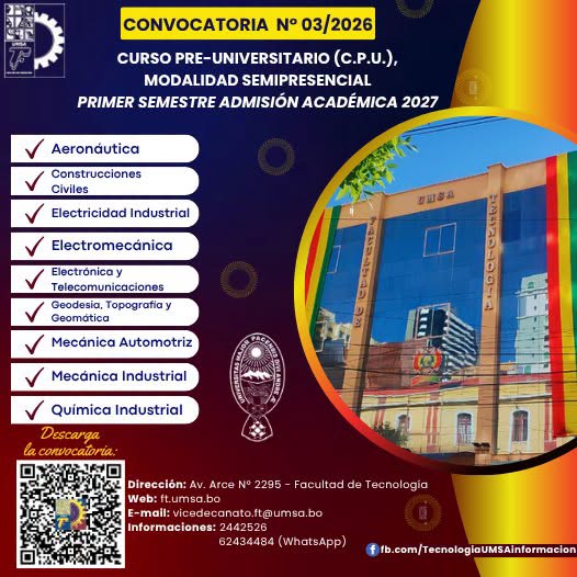 CURSO PRE-UNIVERSITARIO (C.P.U.)