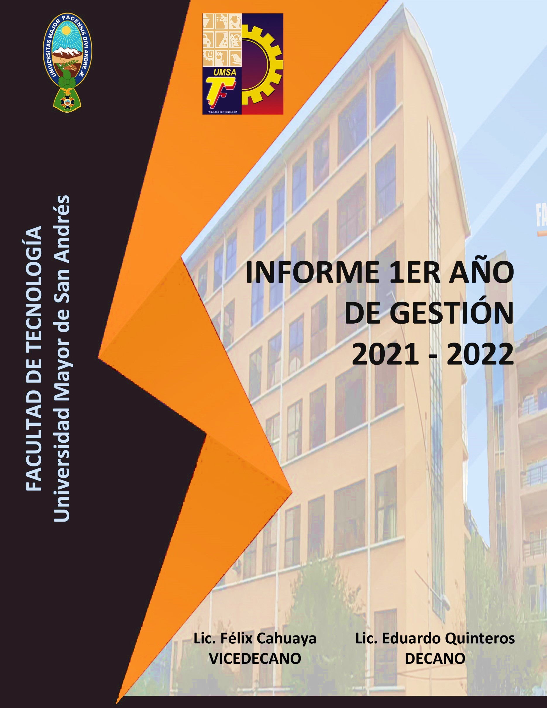 INFORME EJECUTIVO - 1ER AÑO DE GESTION 2021-2022